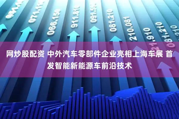 网炒股配资 中外汽车零部件企业亮相上海车展 首发智能新能源车前沿技术
